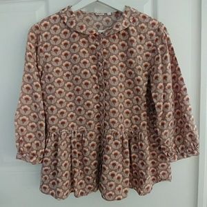 Adorable Orla Kiely blouse
